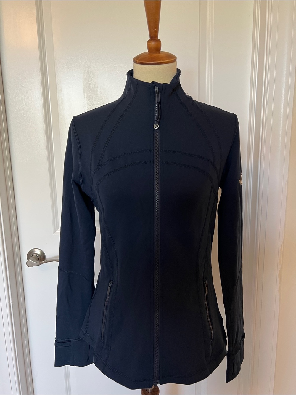 lululemon athletica Black Zip-Up Utility Jacket